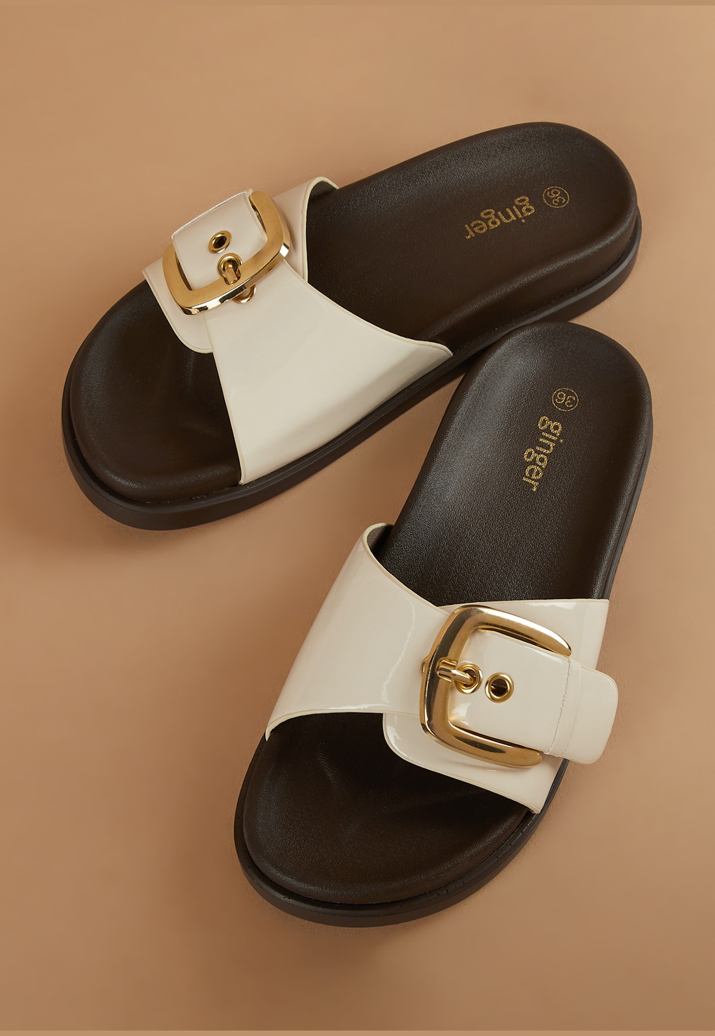 GINGER Buckle Detail Flats-picture-48