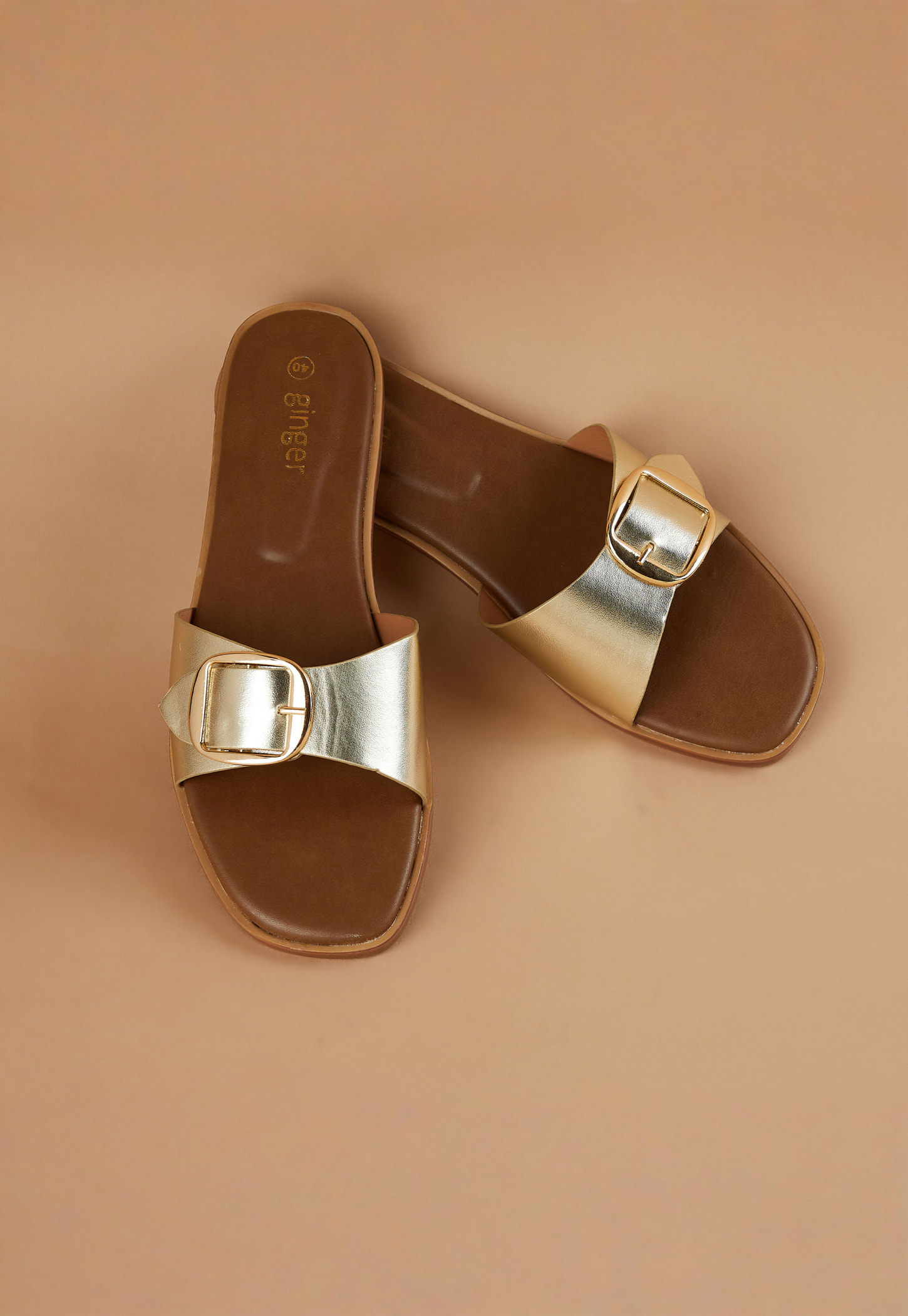 GINGER Buckle Accent Flats-picture-31