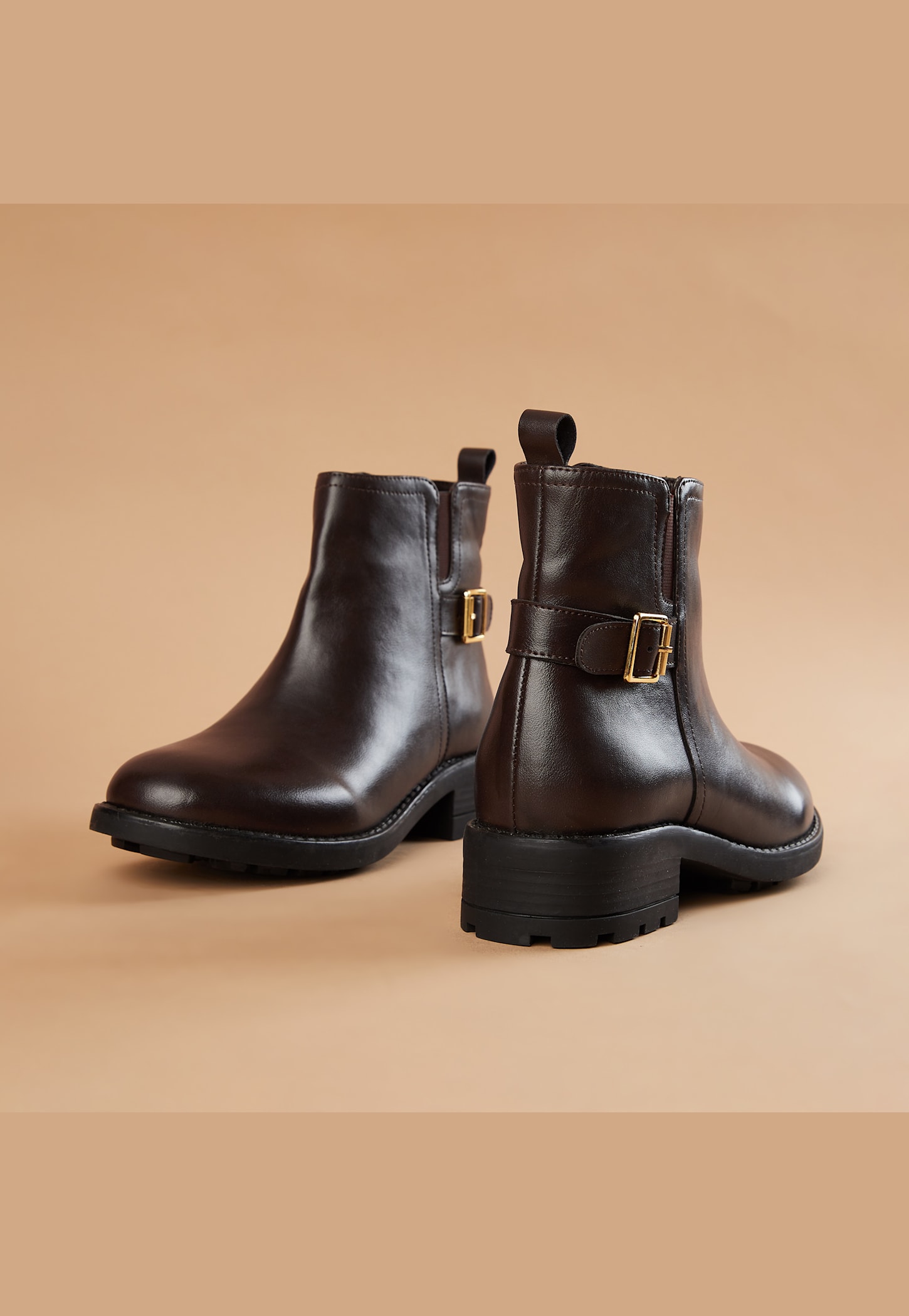 GINGER Ankle Boots with Buckle Strap-picture-25
