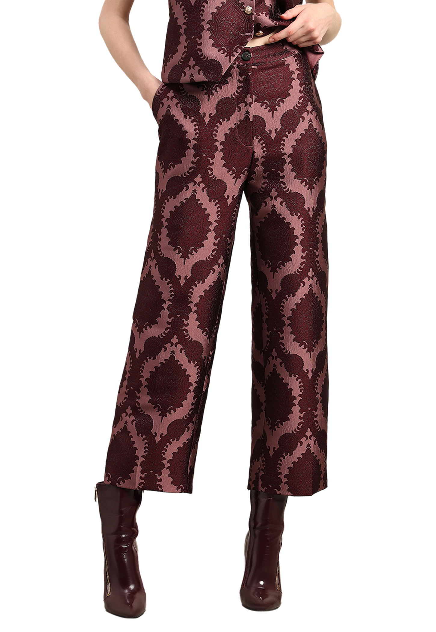 VERO MODA Printed Woven Trousers-picture-47