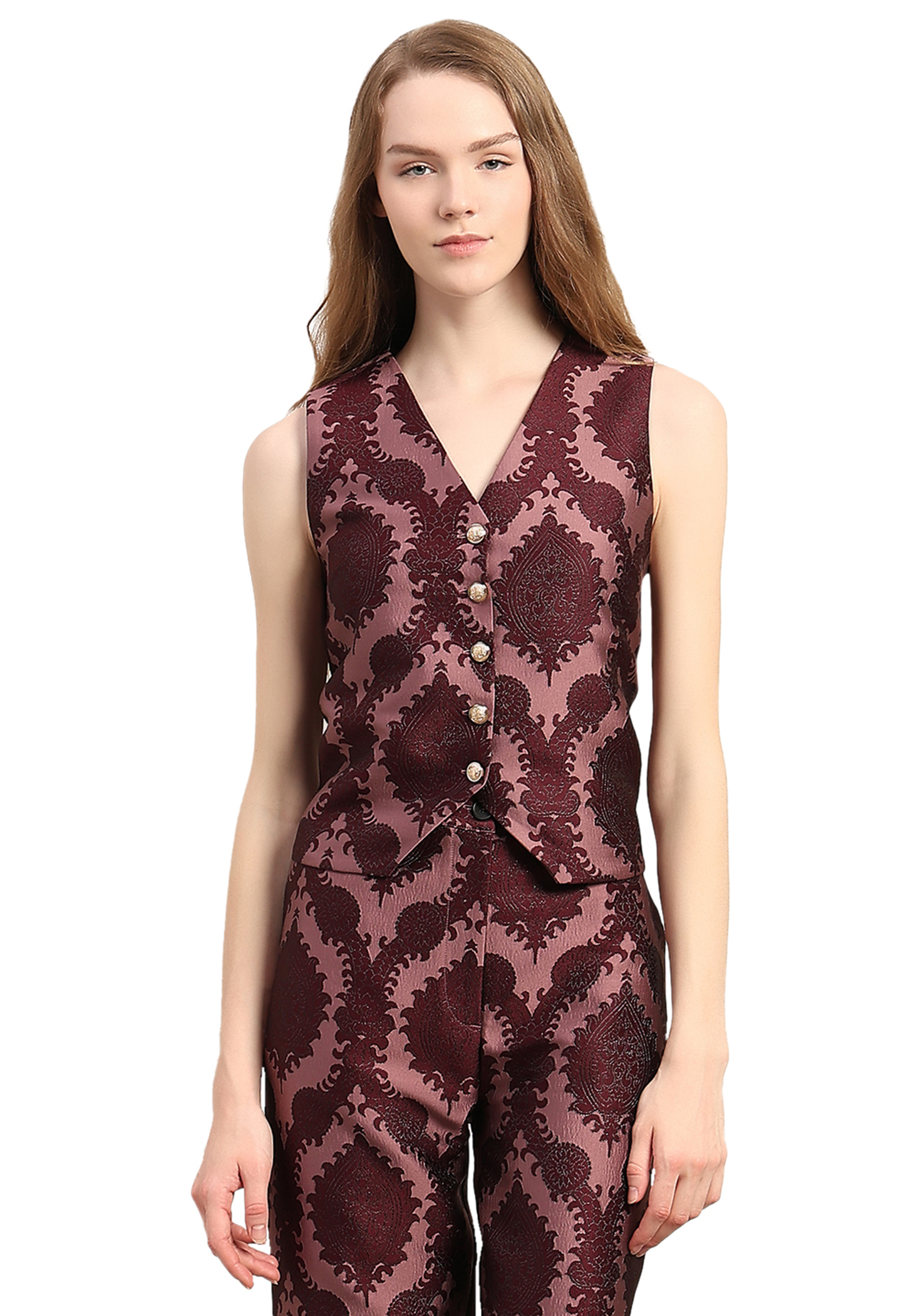 VERO MODA Jacquard Vest Top-picture-19