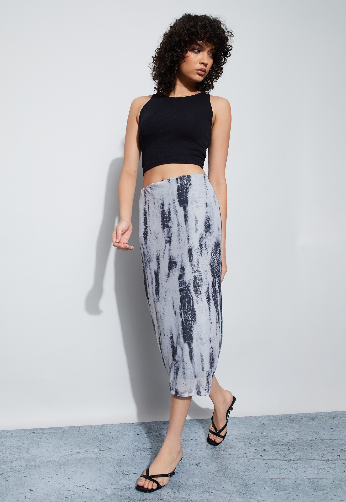 GINGER Animal Print Pencil Skirt-picture-21