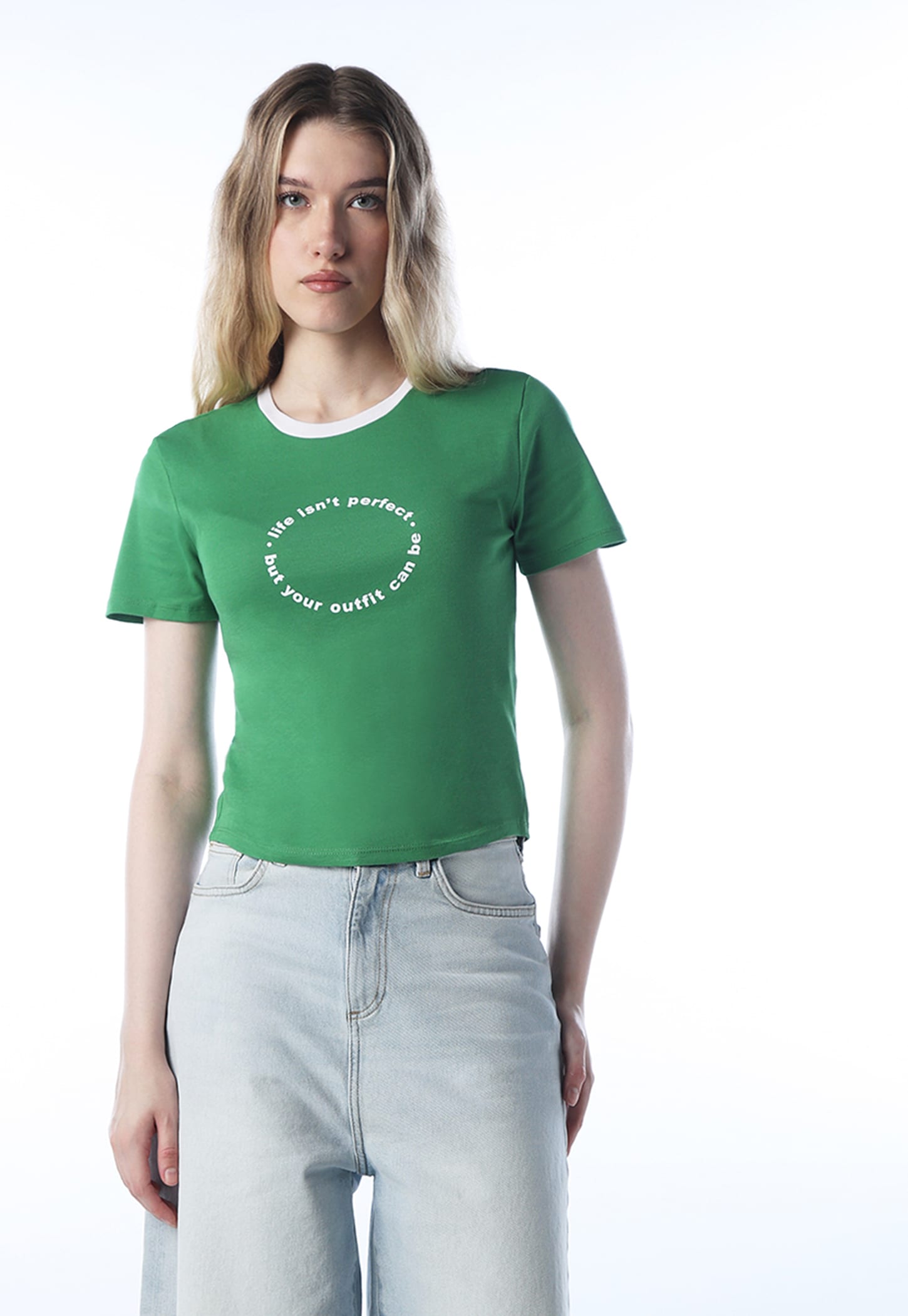 ONLY Typographic Print T-shirt-picture-34