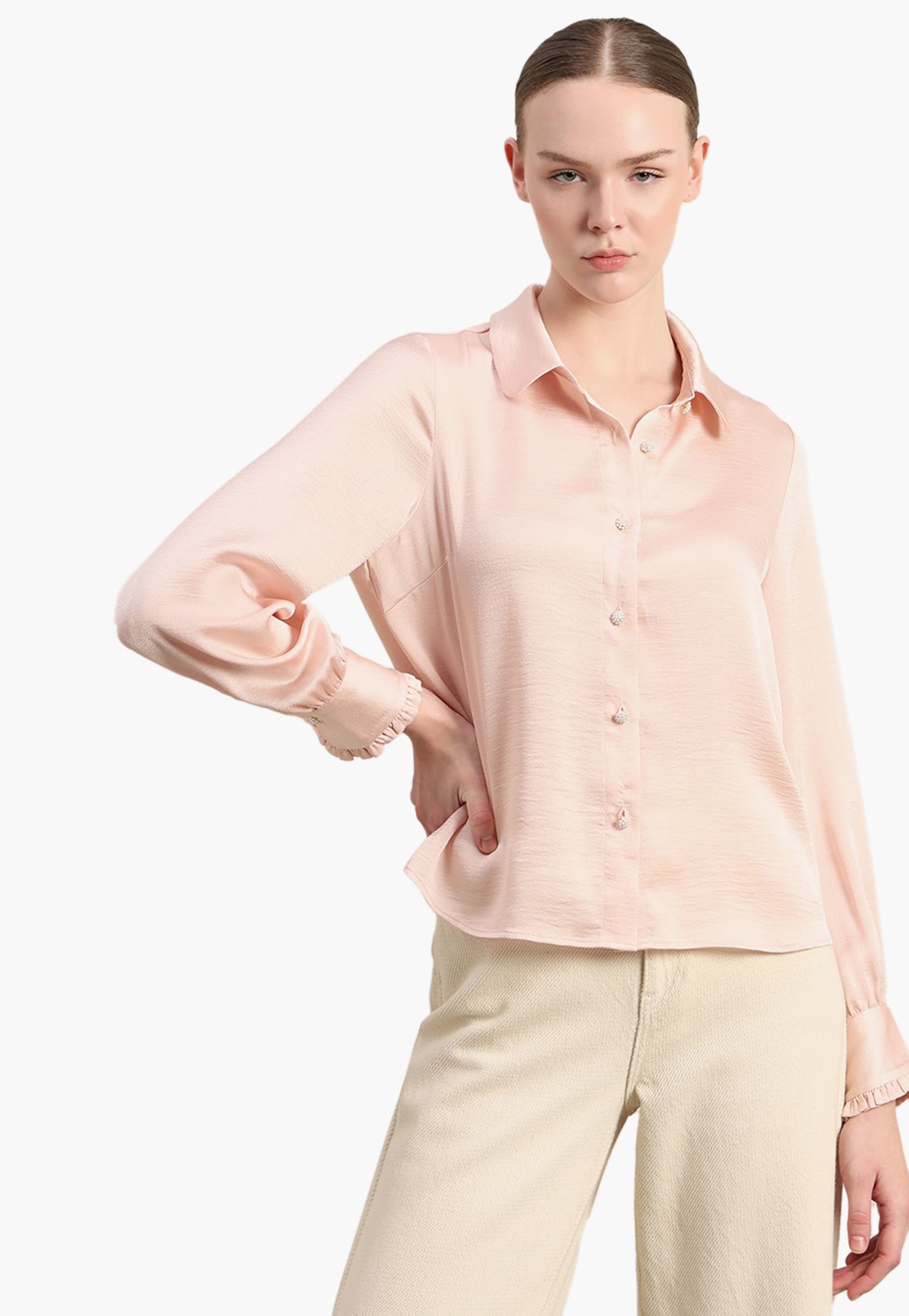 VERO MODA Solid Shirt-picture-28