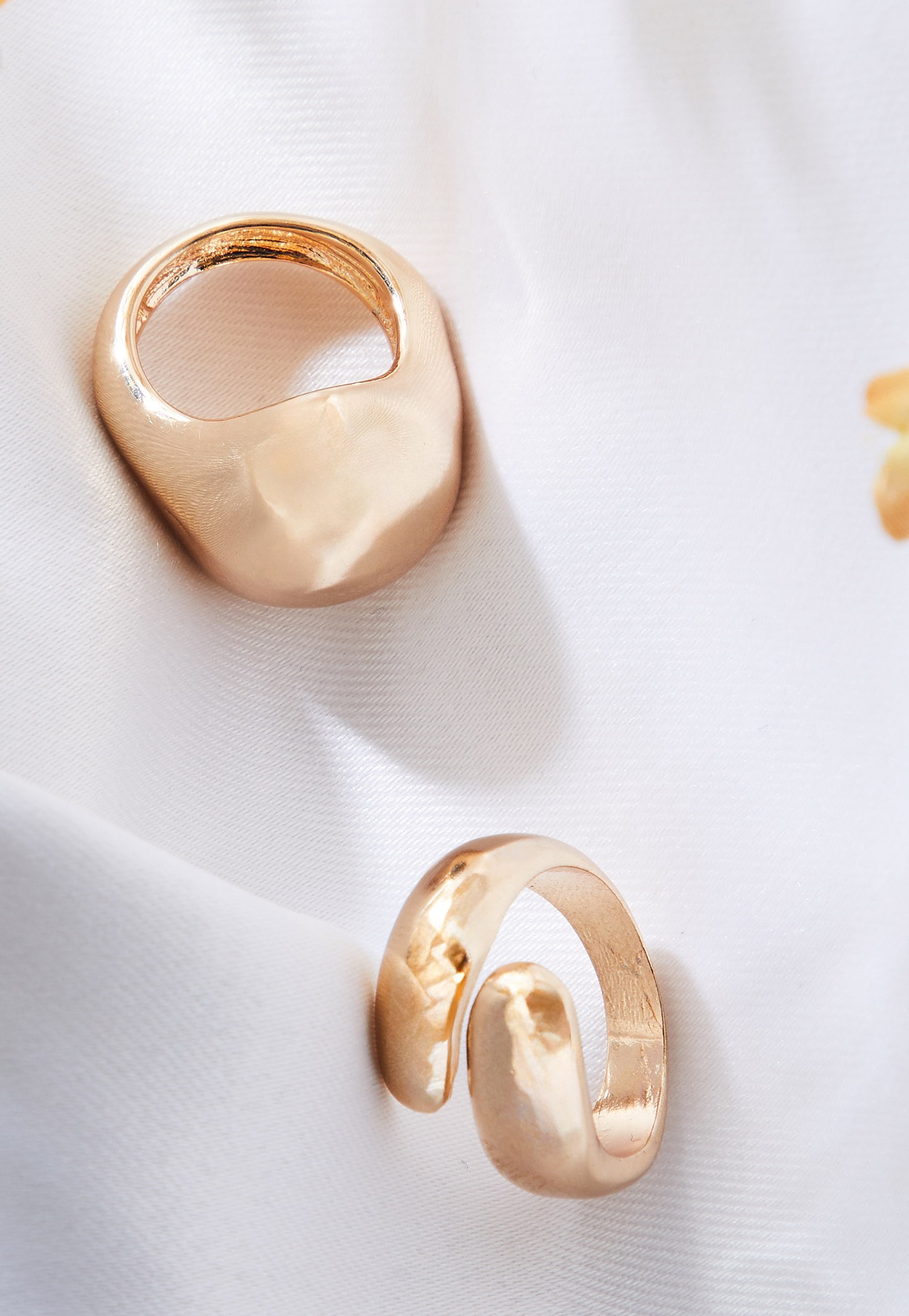 GINGER Assorted Finger Rings - Pack of 2