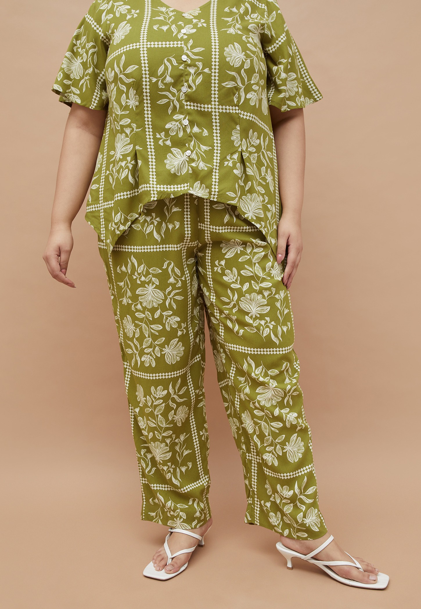 NEXUS Floral Print Trousers-picture-51