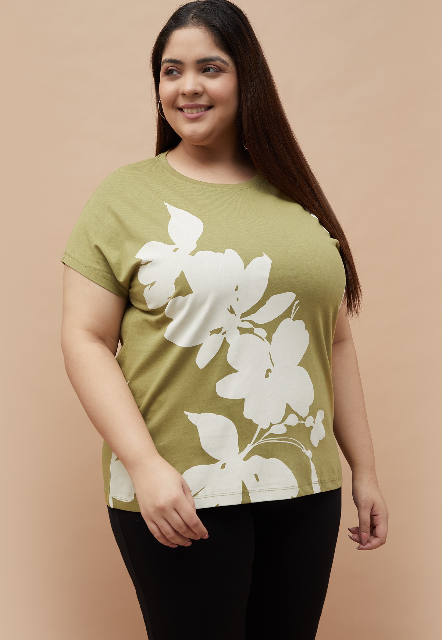 NEXUS Floral Print T-shirt