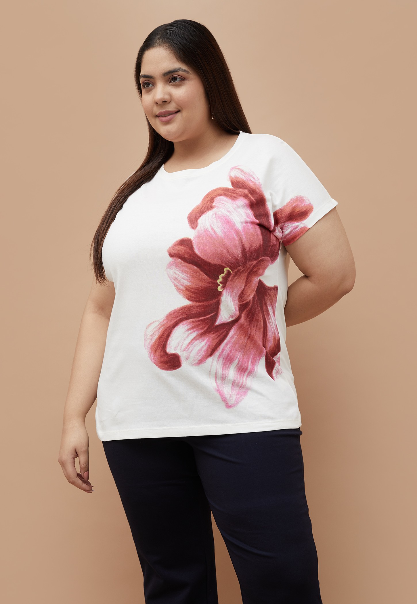 NEXUS Floral Print T-shirt-picture-46
