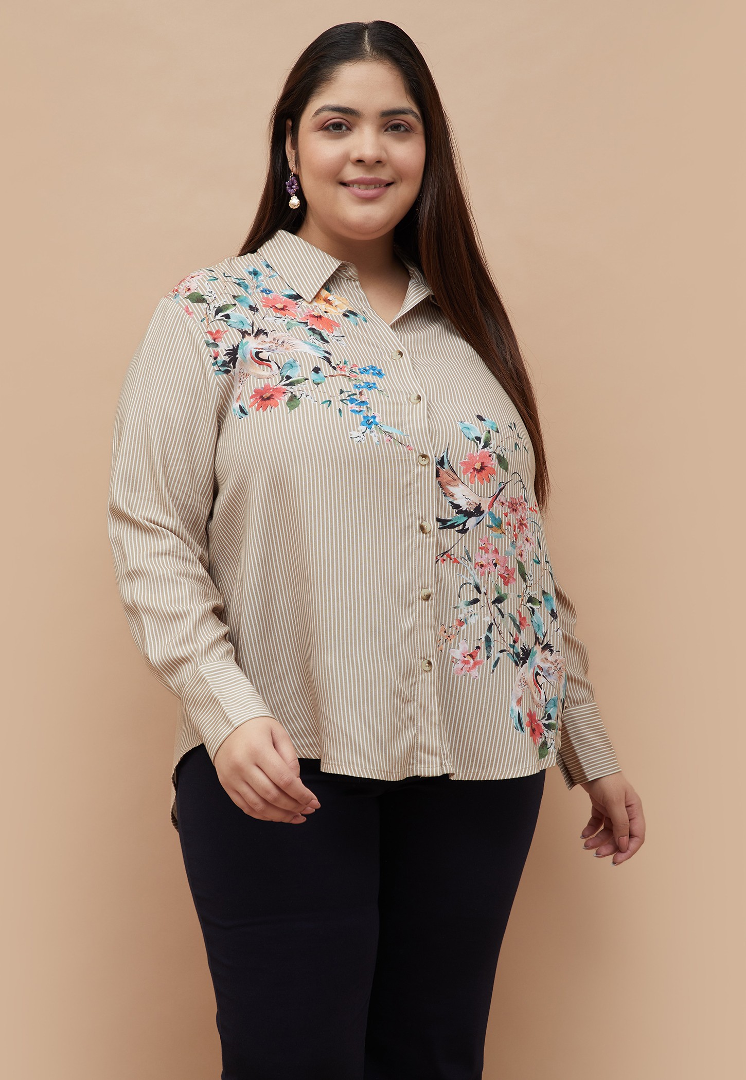 NEXUS Floral Printed Shirt