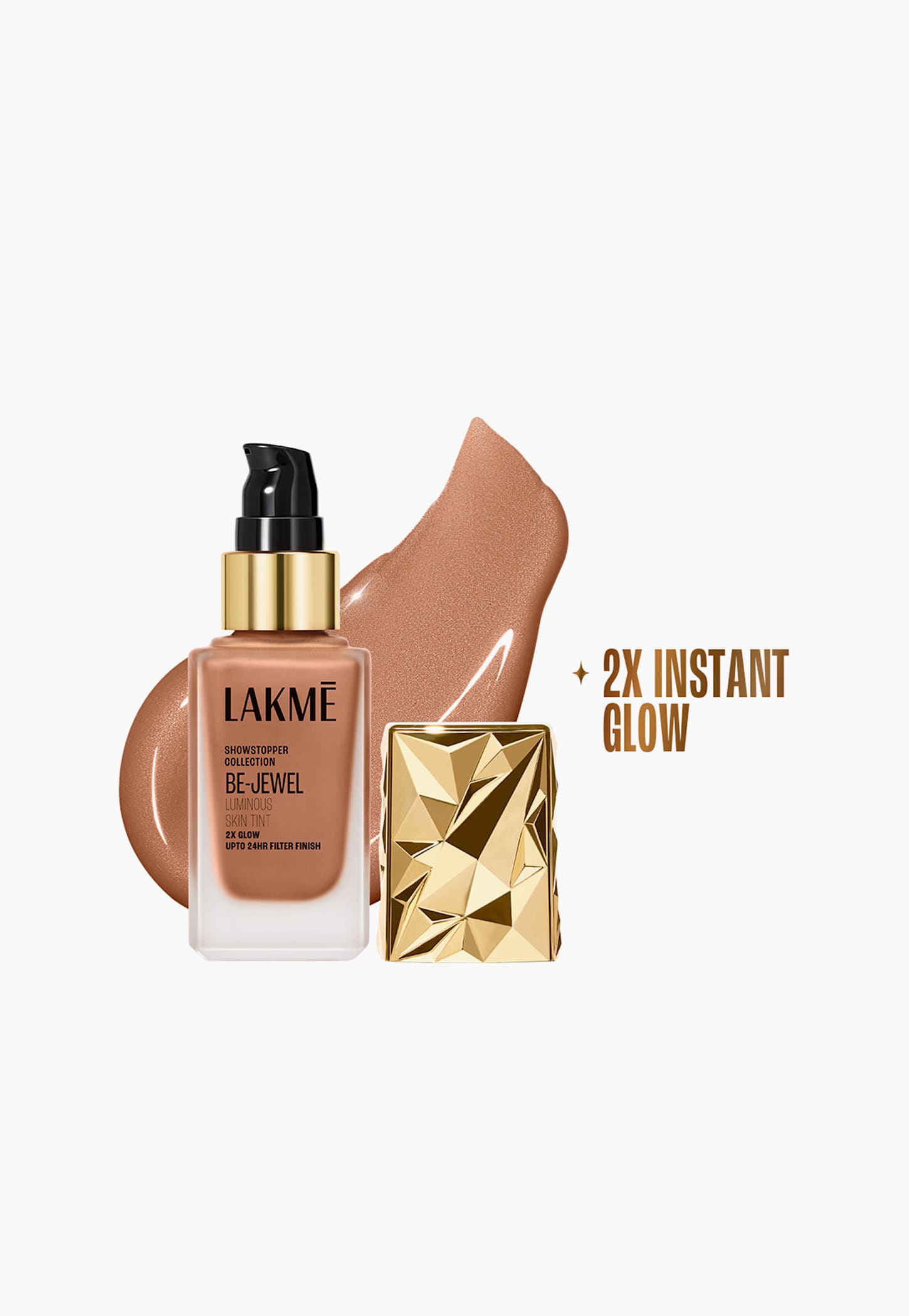 LAKME Be-Jewel Luminous Skin Tint - Neutral Honey - 25ml-picture-46