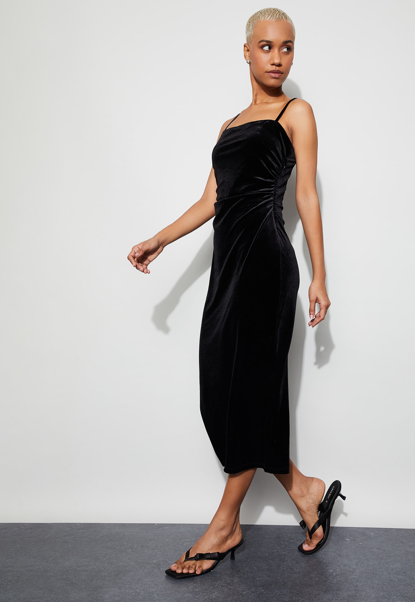 GINGER Textured Bodycon Dress-image-6