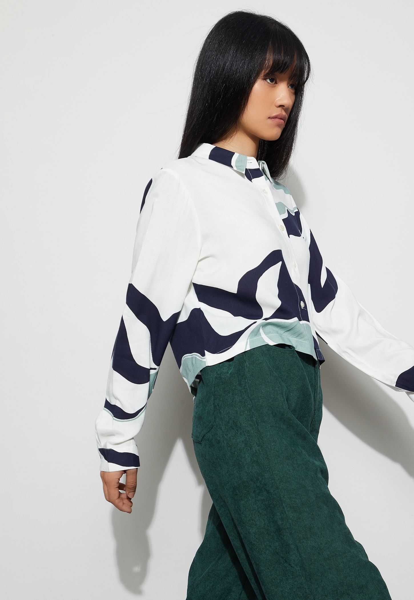 GINGER Abstract Print Shirt-picture-48