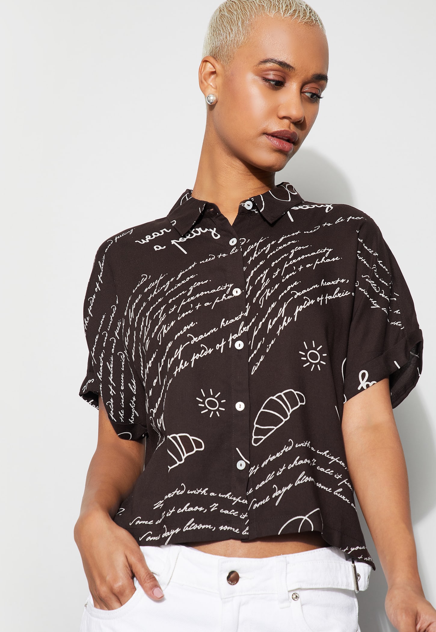 GINGER Printed Shirt-image-10