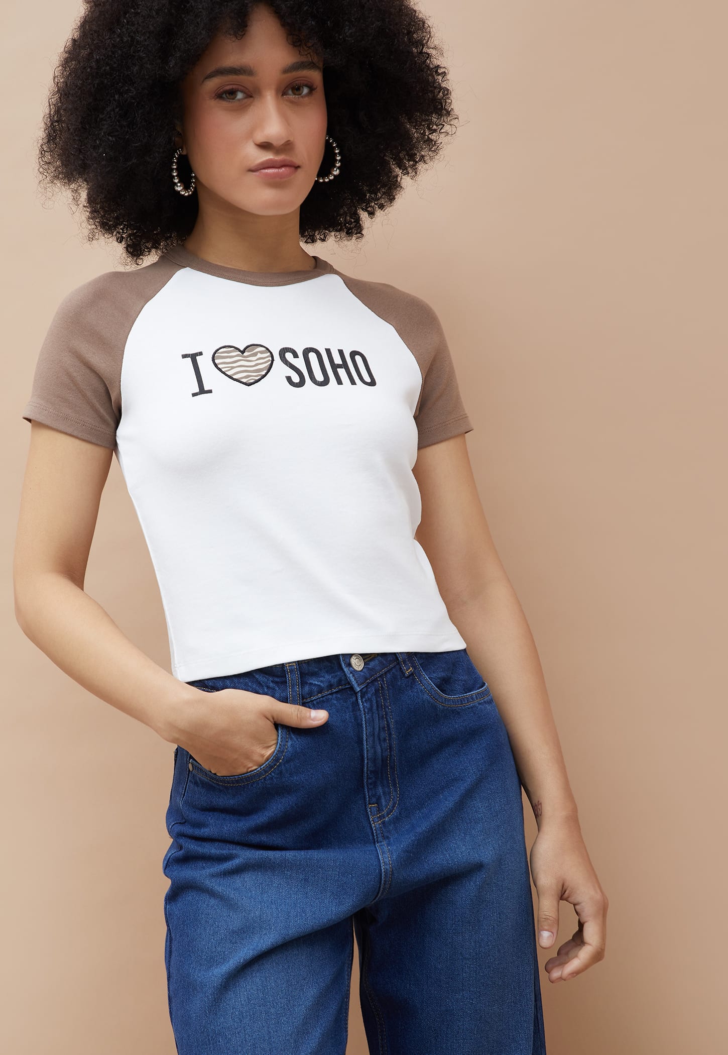 GINGER Typographic Print T-shirt-picture-11