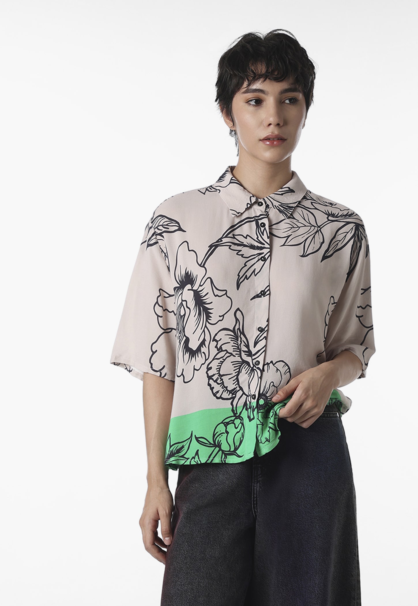ONLY Floral Print Shirt-picture-52