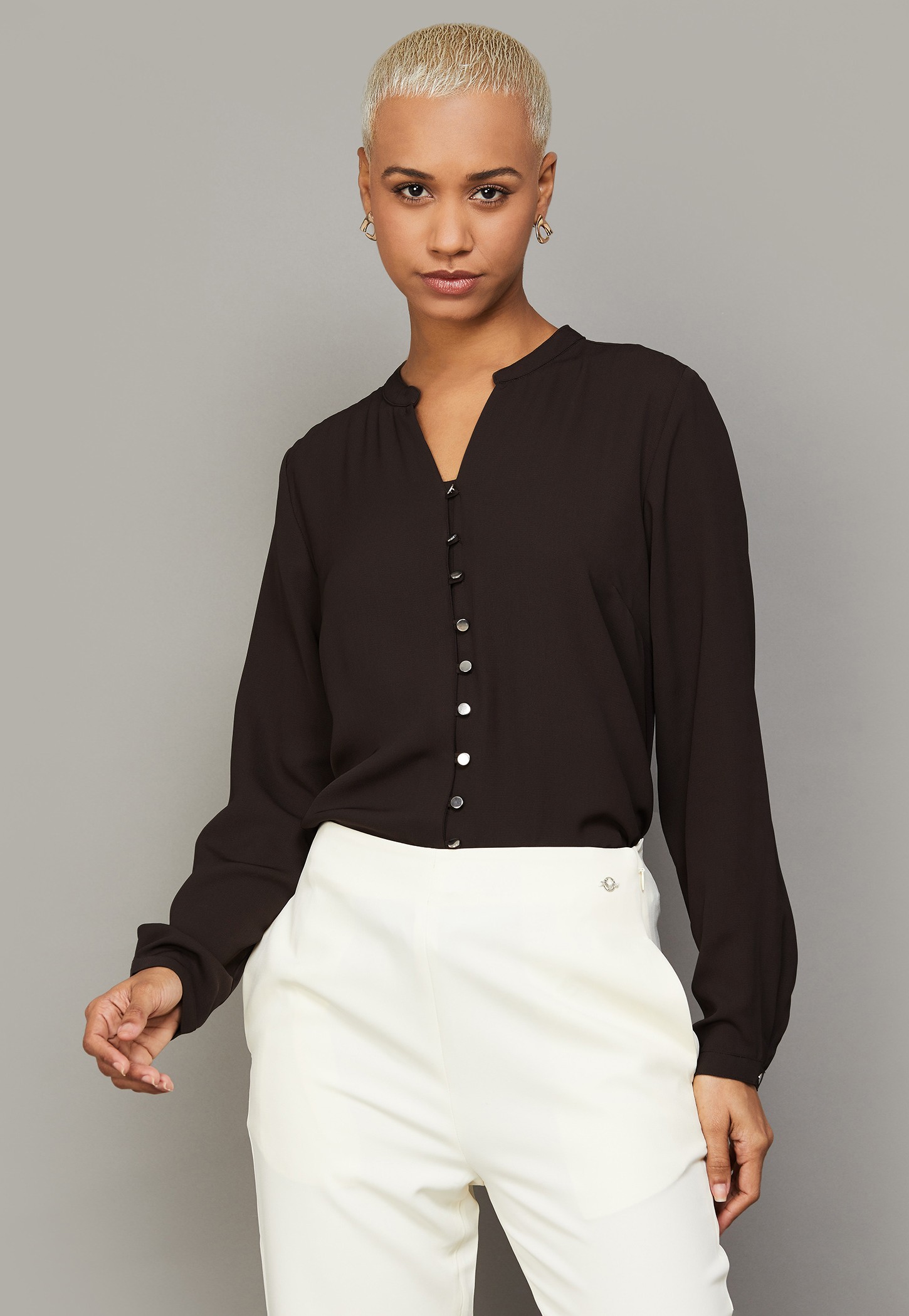 ALLEN SOLLY Solid Top-picture-37
