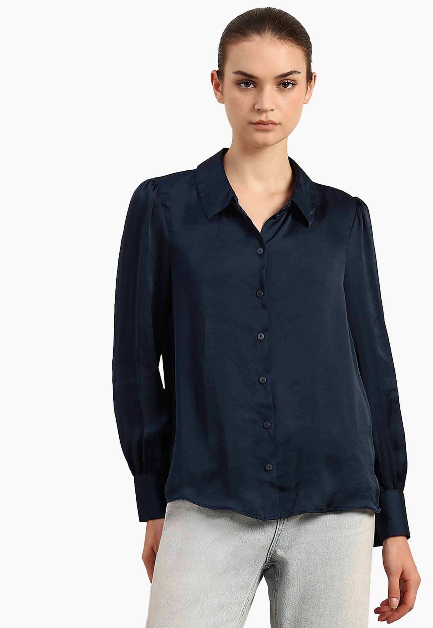 VERO MODA Solid Shirt-picture-23