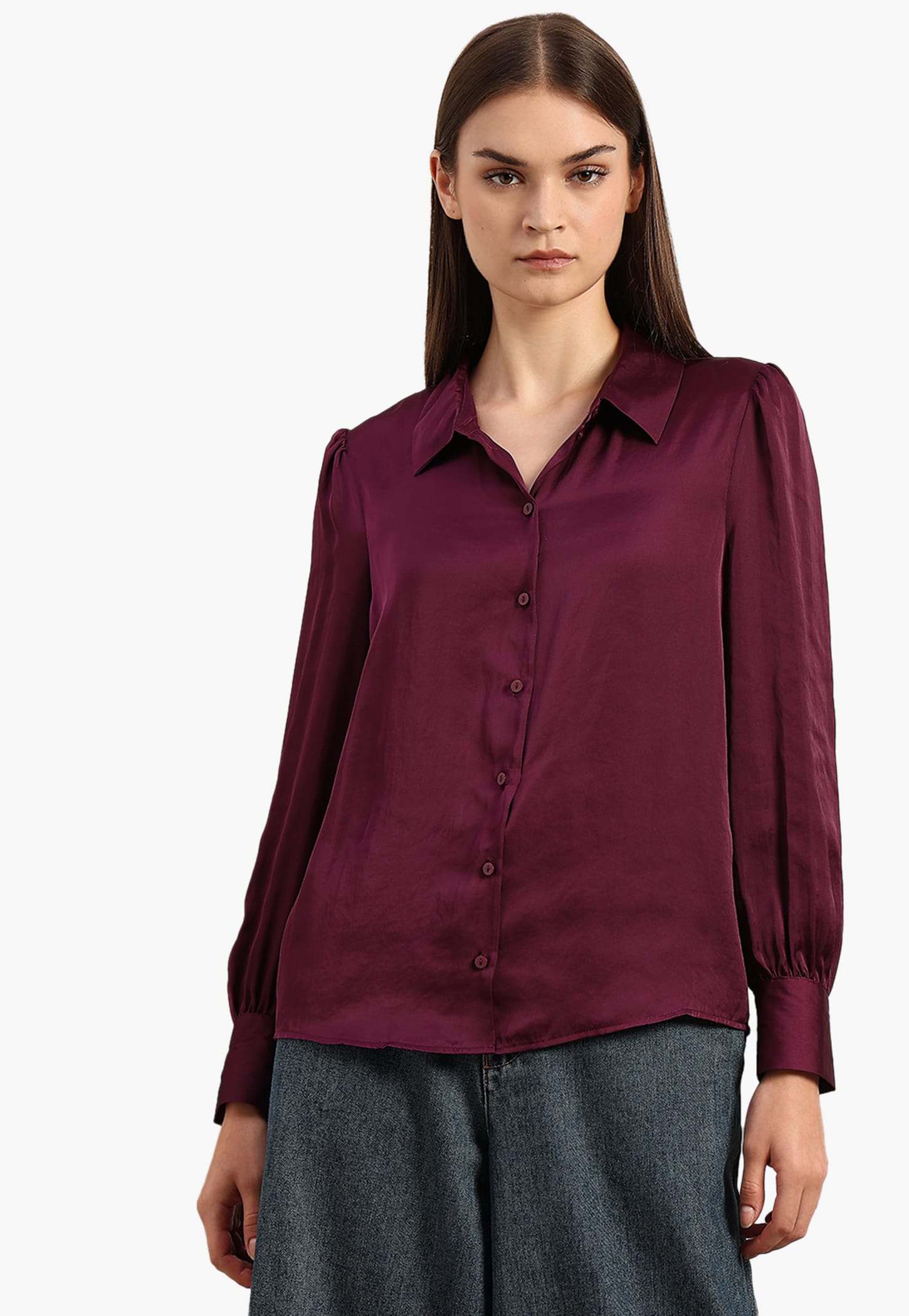VERO MODA Solid Shirt-picture-24