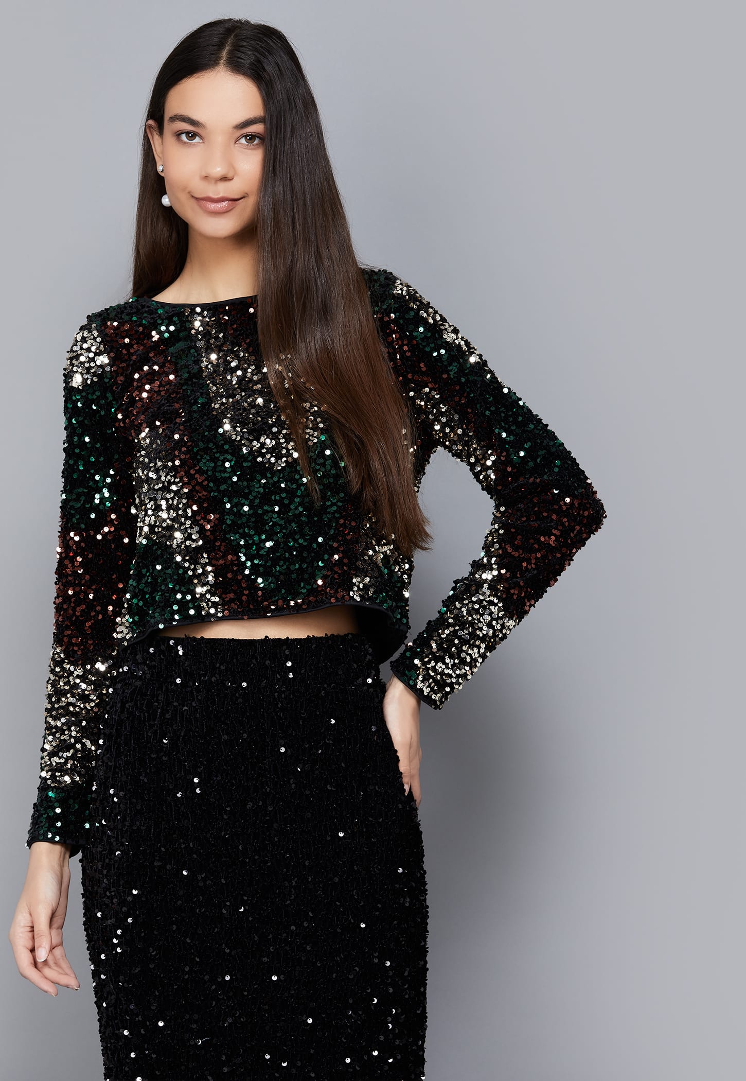 VERO MODA Sequined Top-picture-41