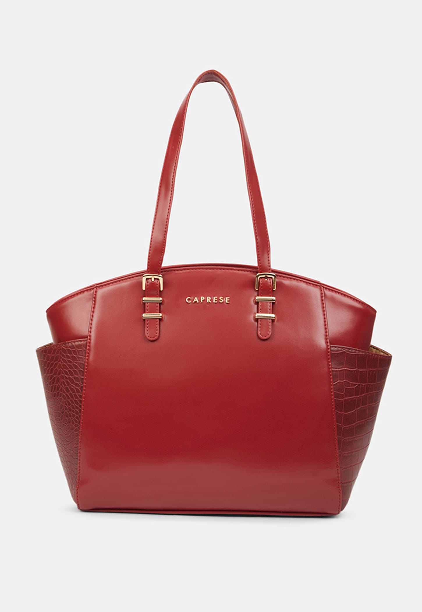 CAPRESE Croc-Textured Shoulder Bag-picture-23