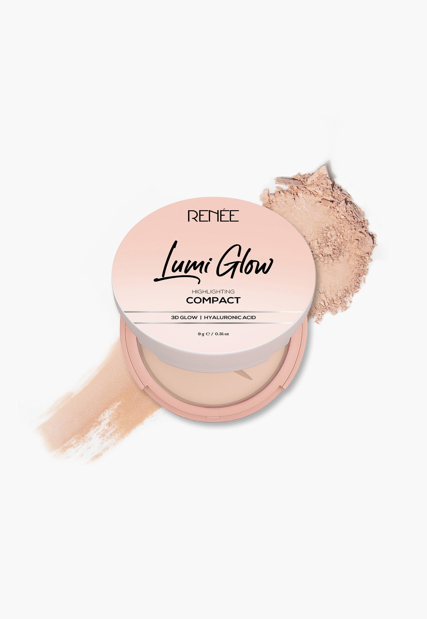 RENEE Lumi Glow Highlighting Compact - 01 Velvet Vanilla - 9g-image-17