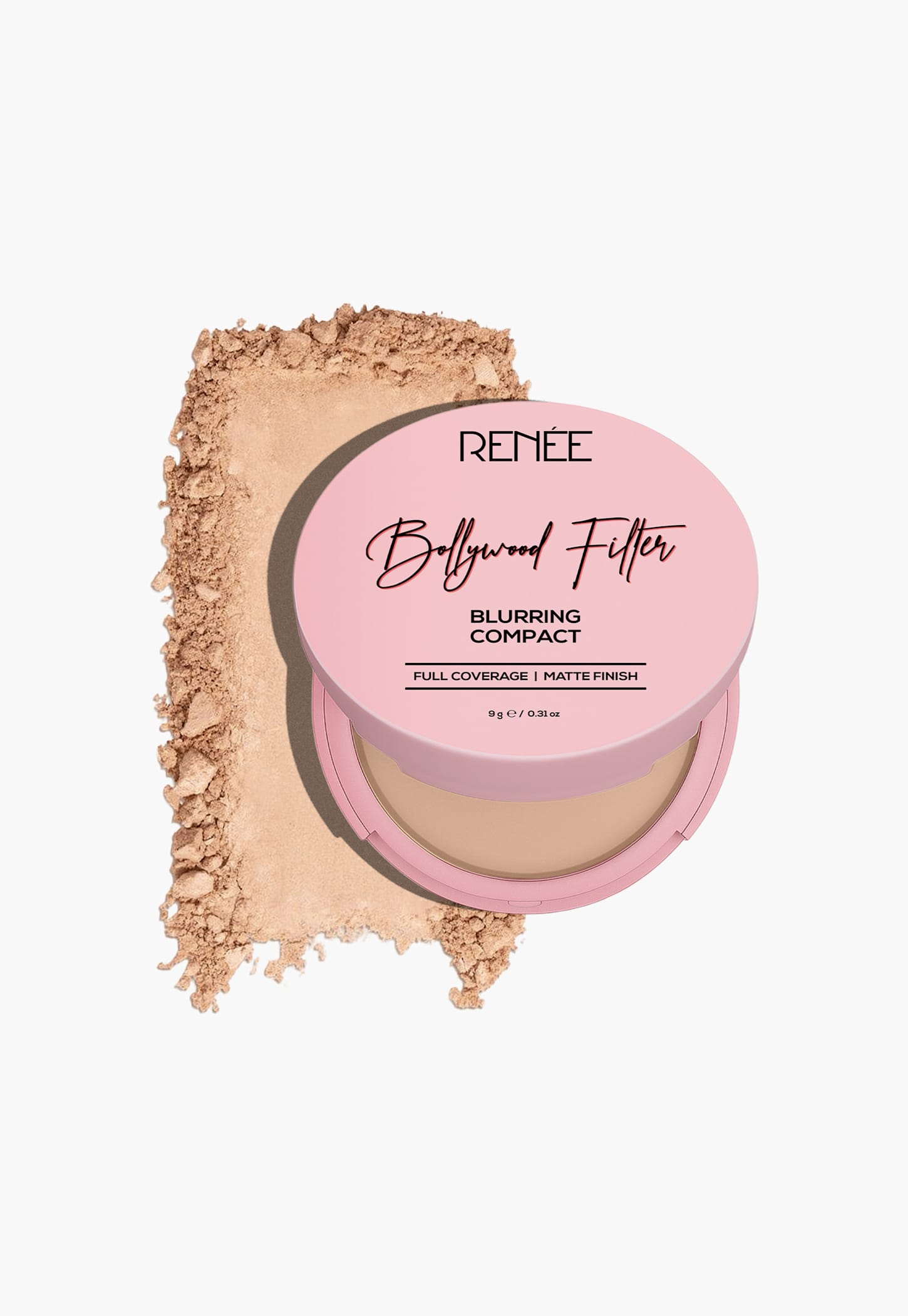 RENEE Bollywood Filter Blurring Compact - 04 Maple Drape - 9g-image-1