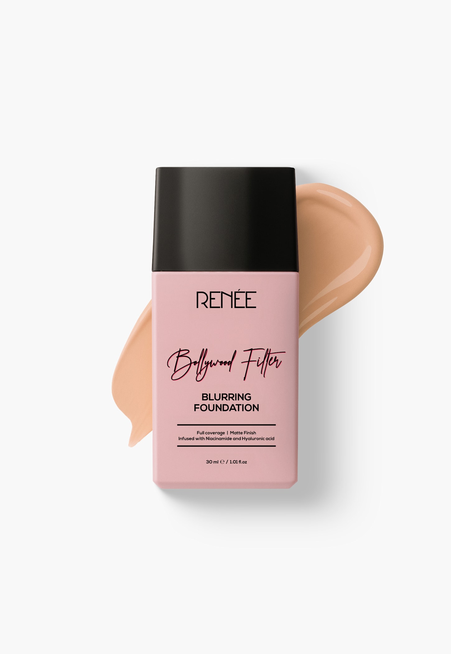 RENEE Bollywood Filter Blurring Liquid Foundation - Fudge Veil - 30ml-picture-56