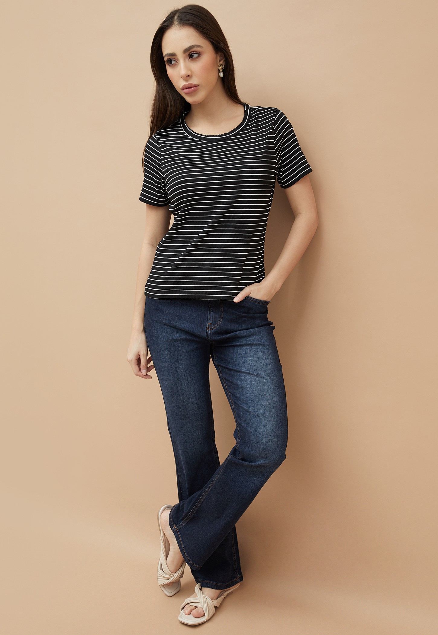 FAME FOREVER Striped T-shirt-picture-18
