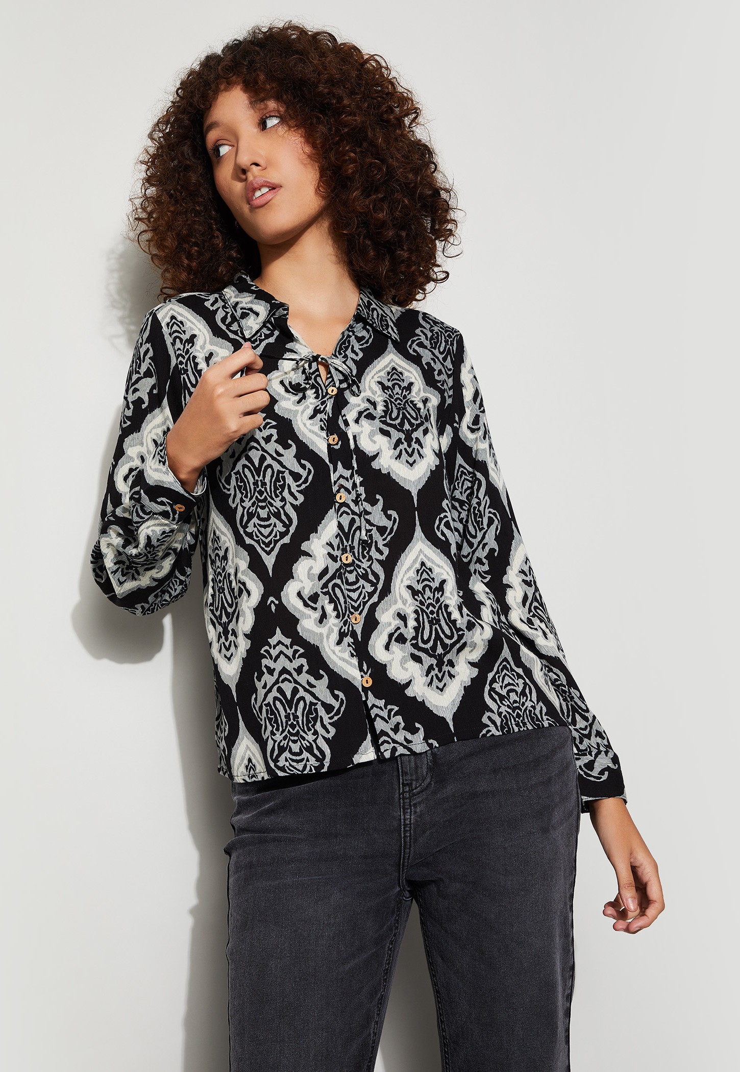 FAME FOREVER Printed Shirt Style Top-picture-28
