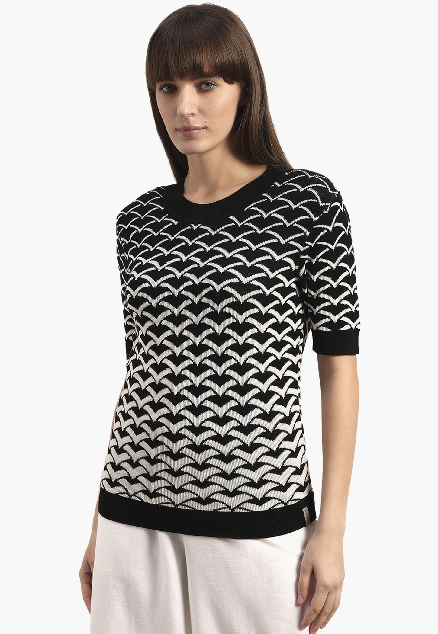 VERO MODA Patterned Knit Top-picture-11