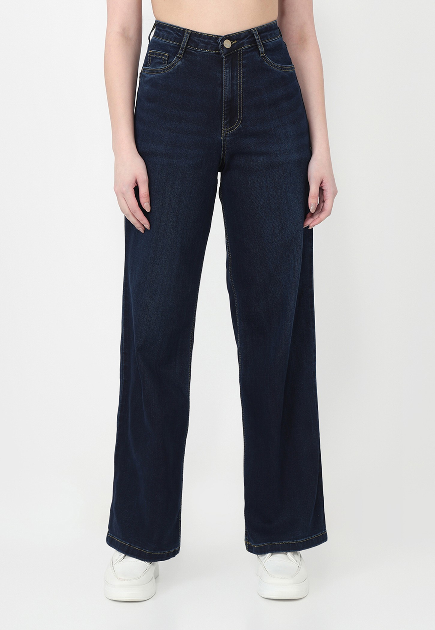 KRAUS Washed Wide Leg Jeans-picture-19