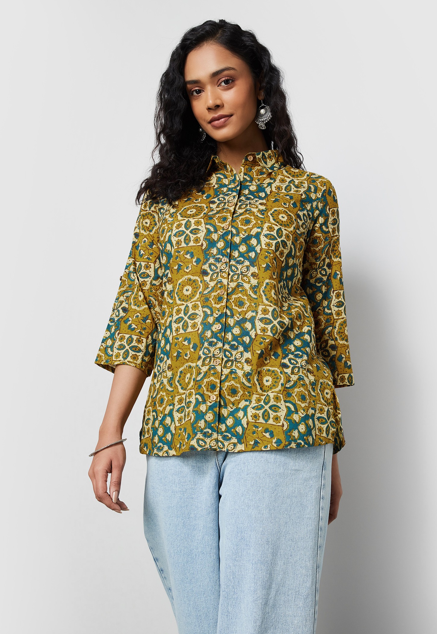 MELANGE Printed Straight Kurti-picture-45