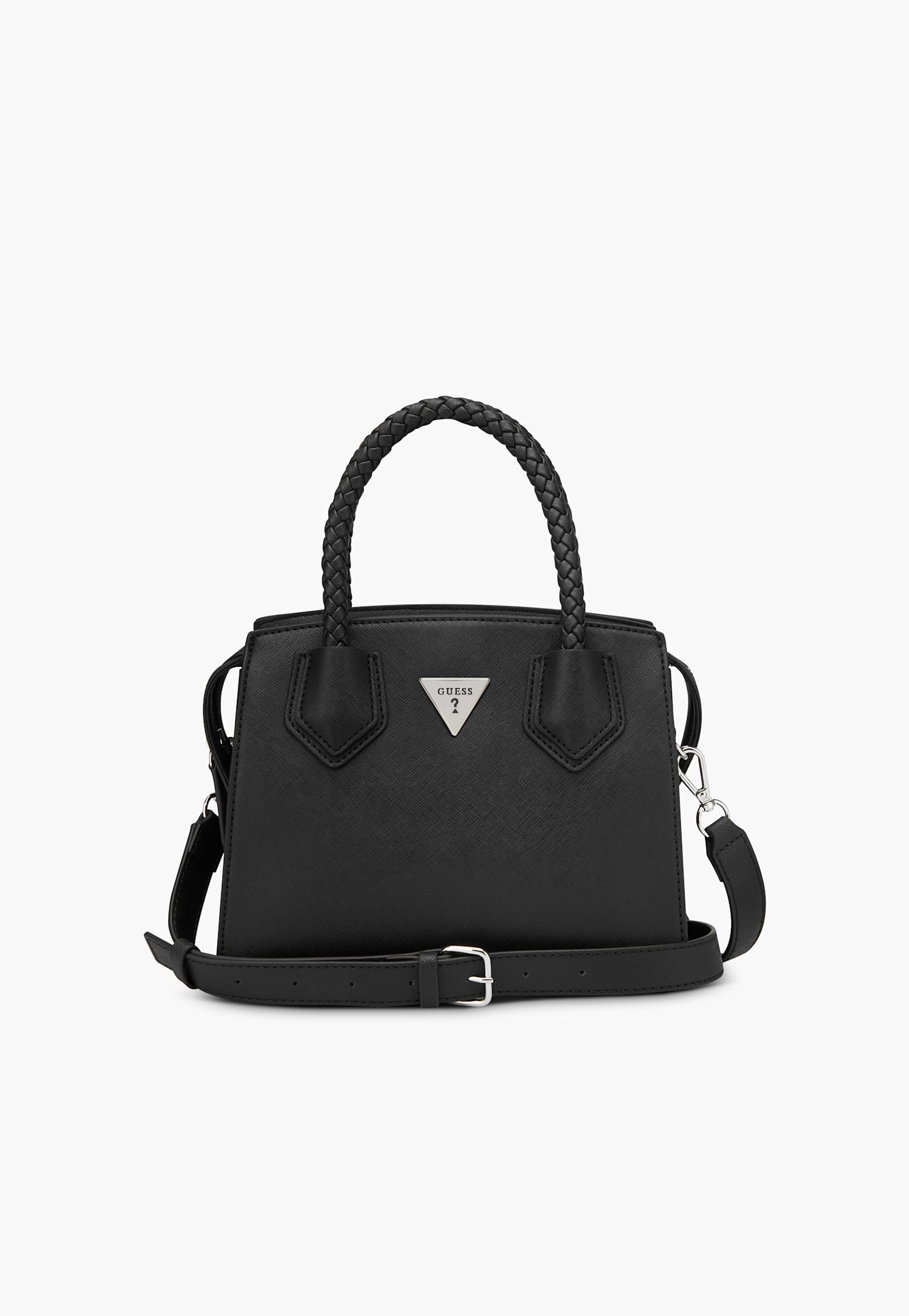 GUESS Dorval Solid Satchel Bag-picture-16