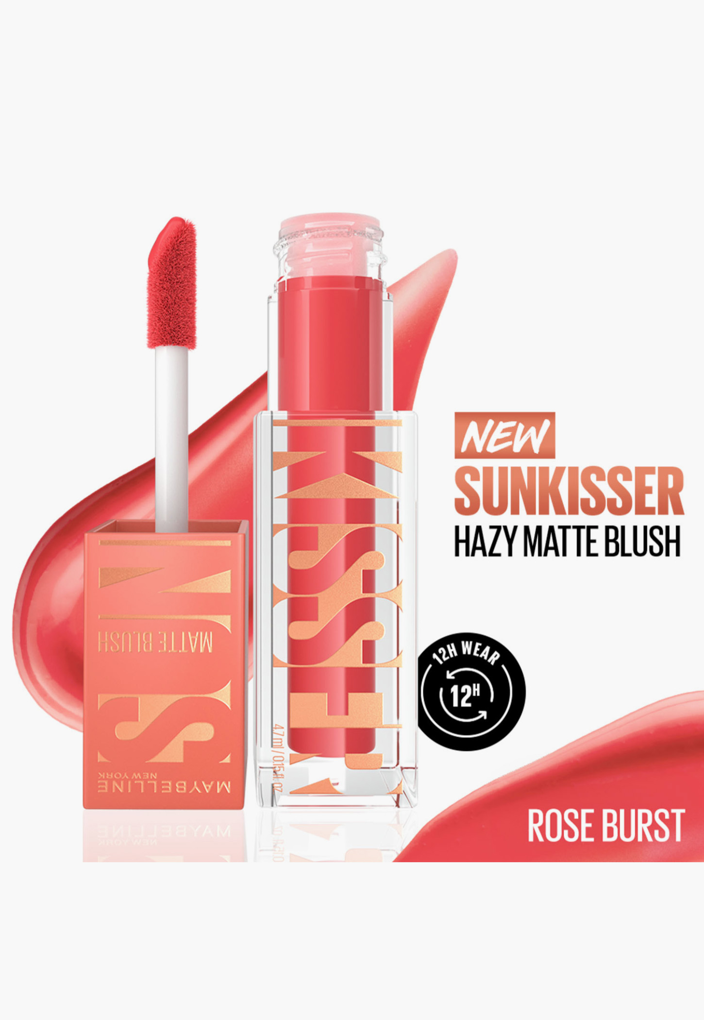 MAYBELLINE NEW YORK Sunkisser Hazy Matte Blush - Rose Burst - 4.7ml-picture-42