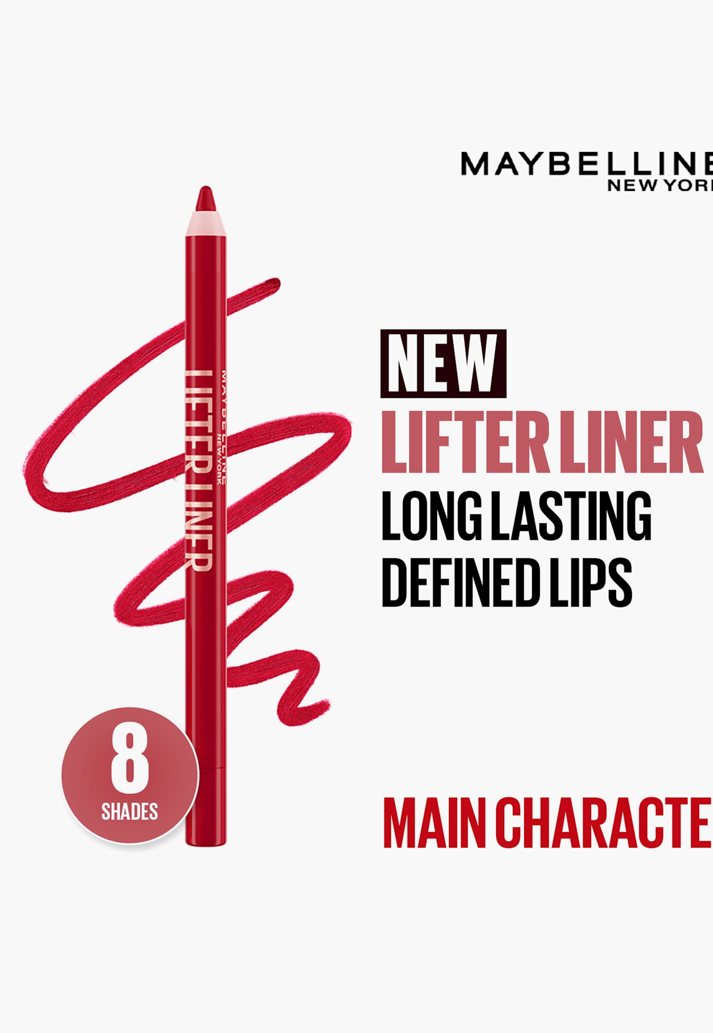 MAYBELLINE NEW YORK Lifter Liner Lip Liner - Main Character - 1.2g-picture-20