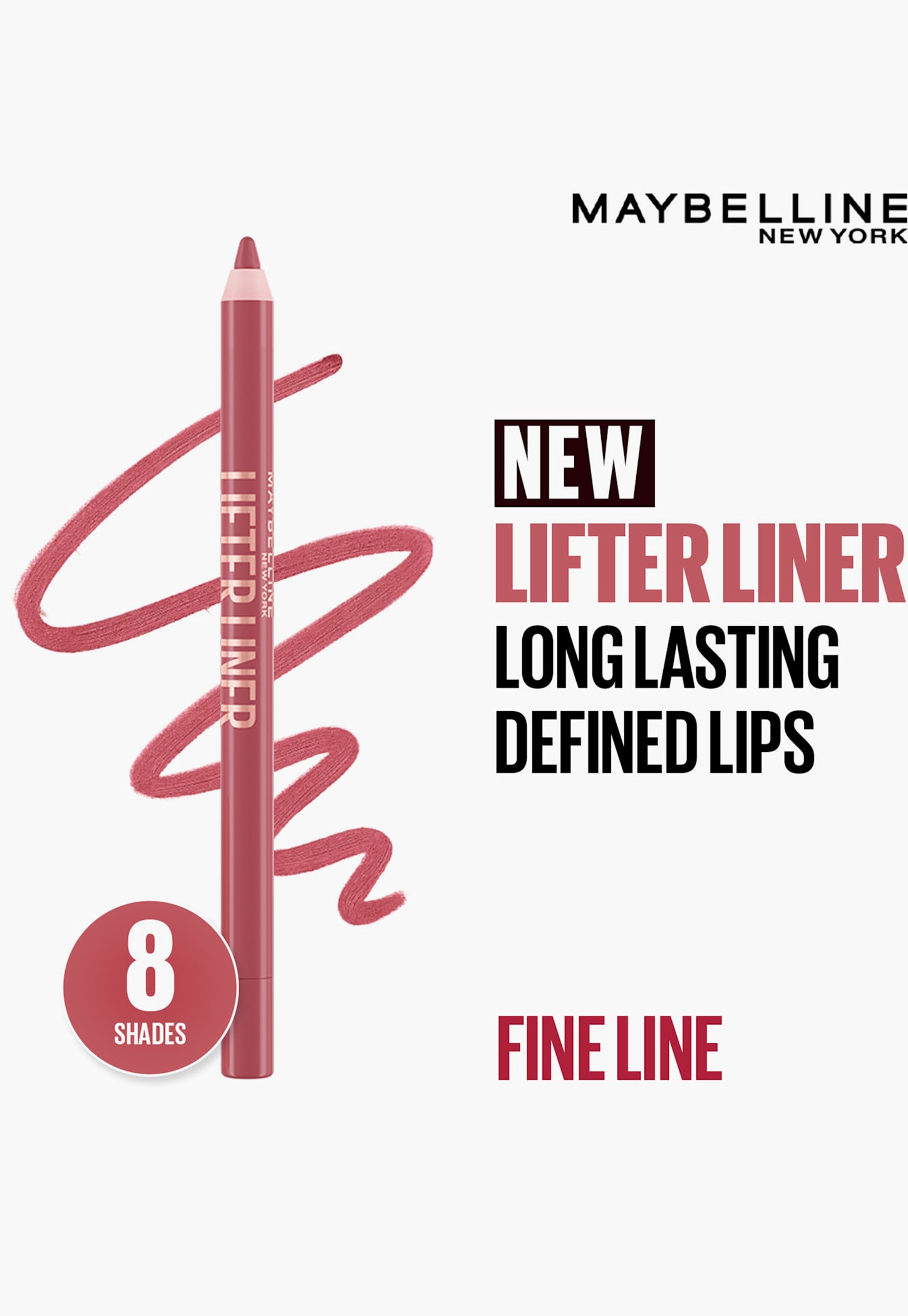 MAYBELLINE NEW YORK Lifter Liner Lip Liner - Fine Line - 1.2g-picture-26