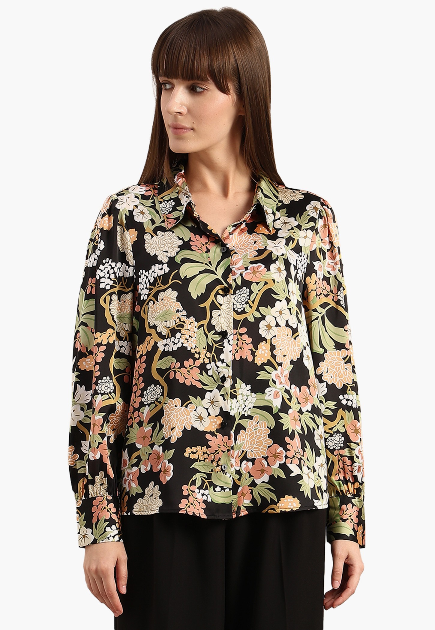 VERO MODA Floral Print Regular Fit Shirt-picture-14