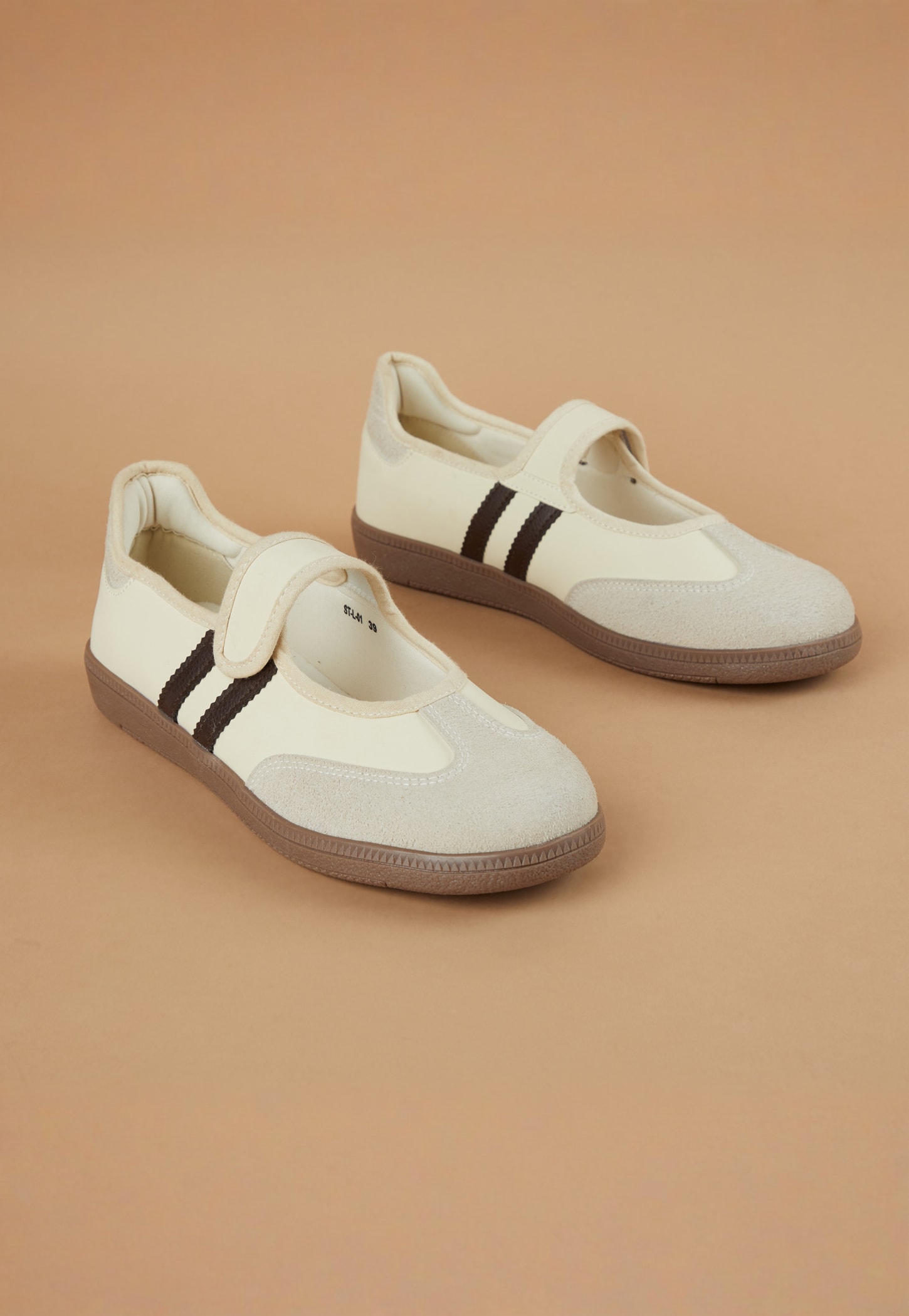 GINGER Panelled Velcro Shoes-picture-42