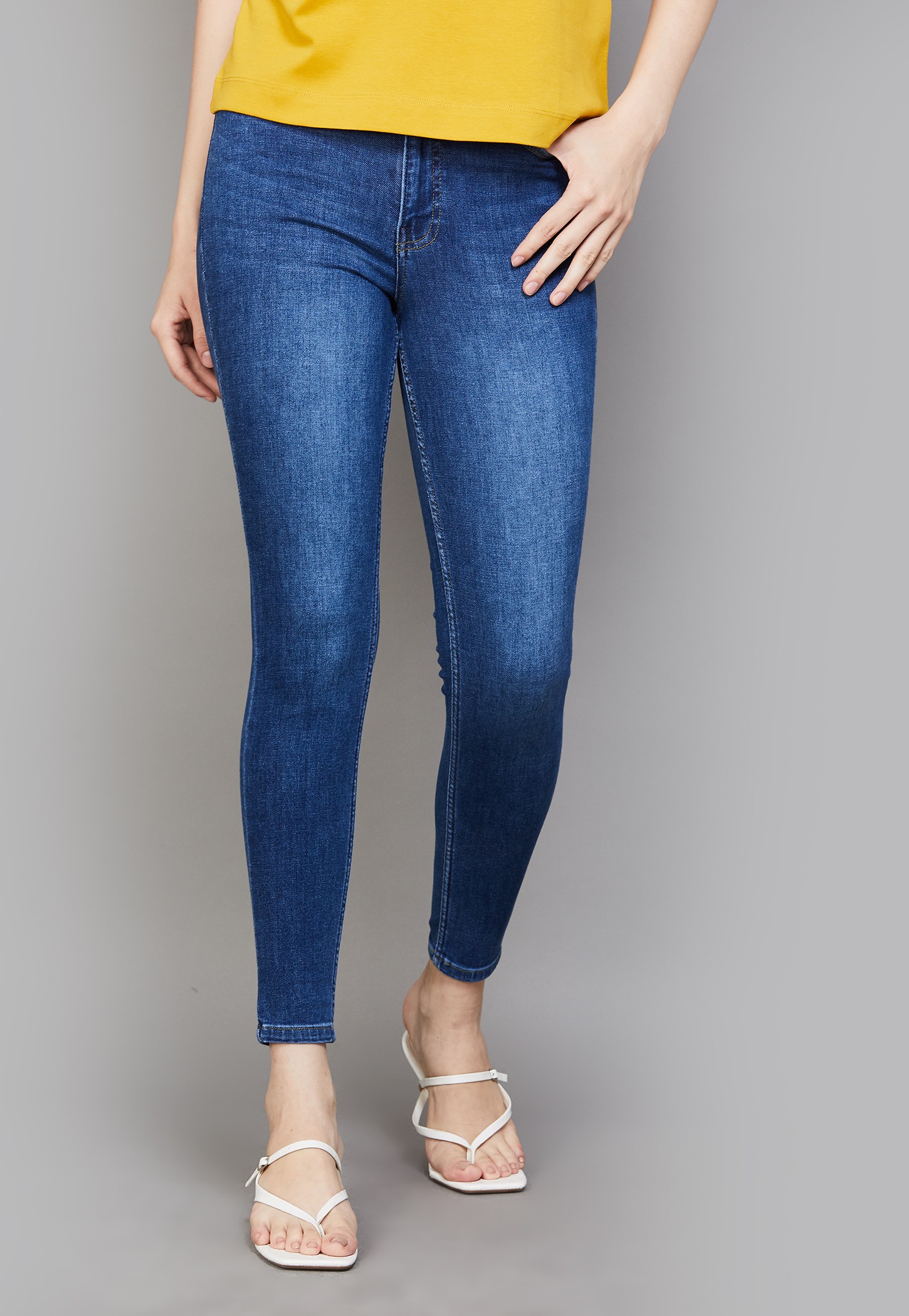 KRAUS Stonewashed Skinny Fit Jeans-picture-10