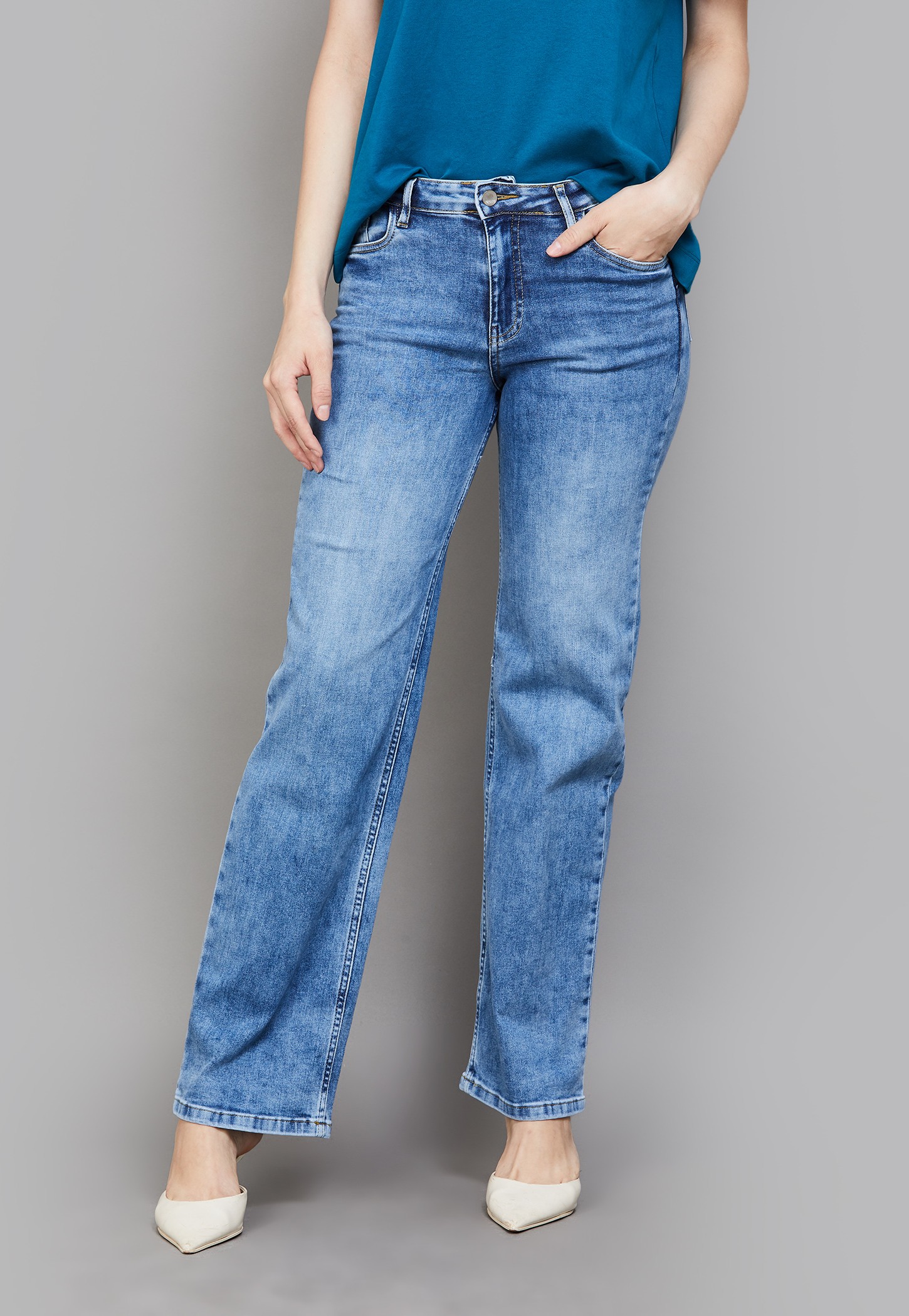 KRAUS Acidwashed Baggy Fit Jeans-picture-10