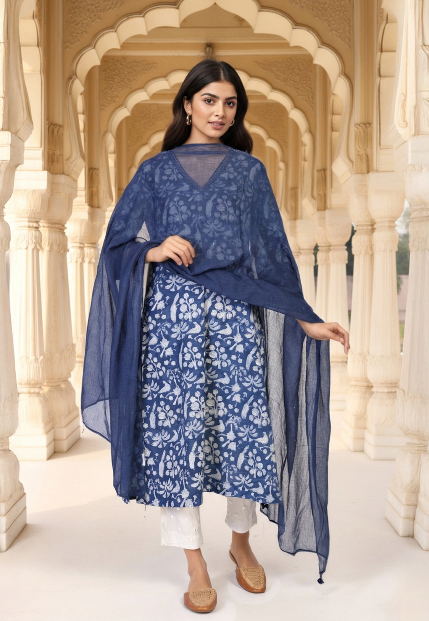 W Solid Dupatta-image-46