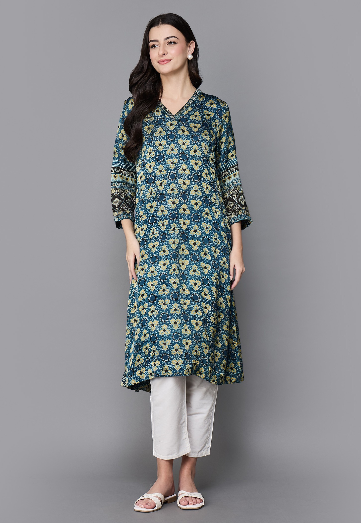 W Printed Straight Kurta-picture-12