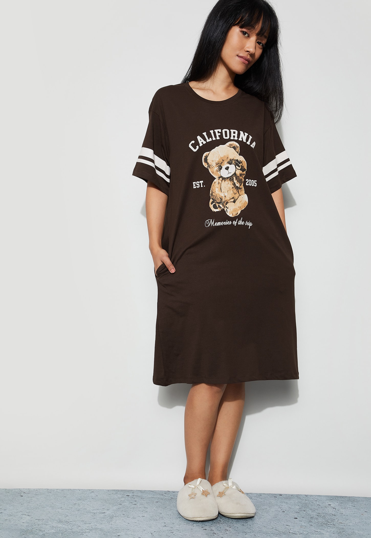GINGER Printed Night Dress-picture-28