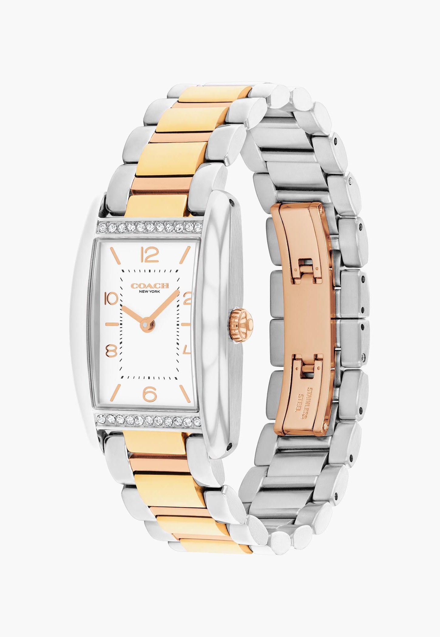 COACH Reese Rectangular Analog Watch - 14504560-image-25