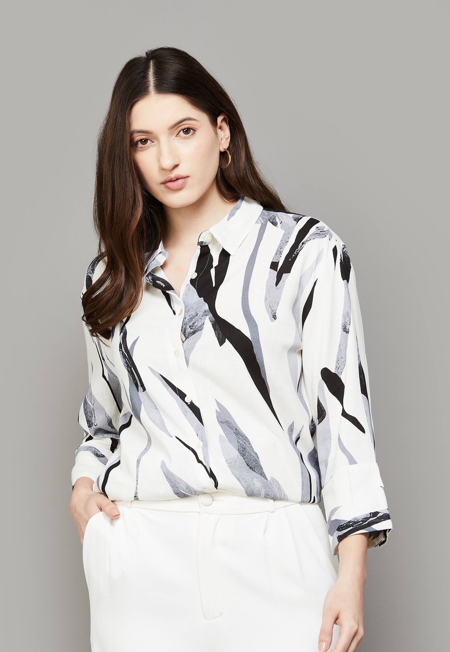 AND Abstract Print Shirt-picture-23