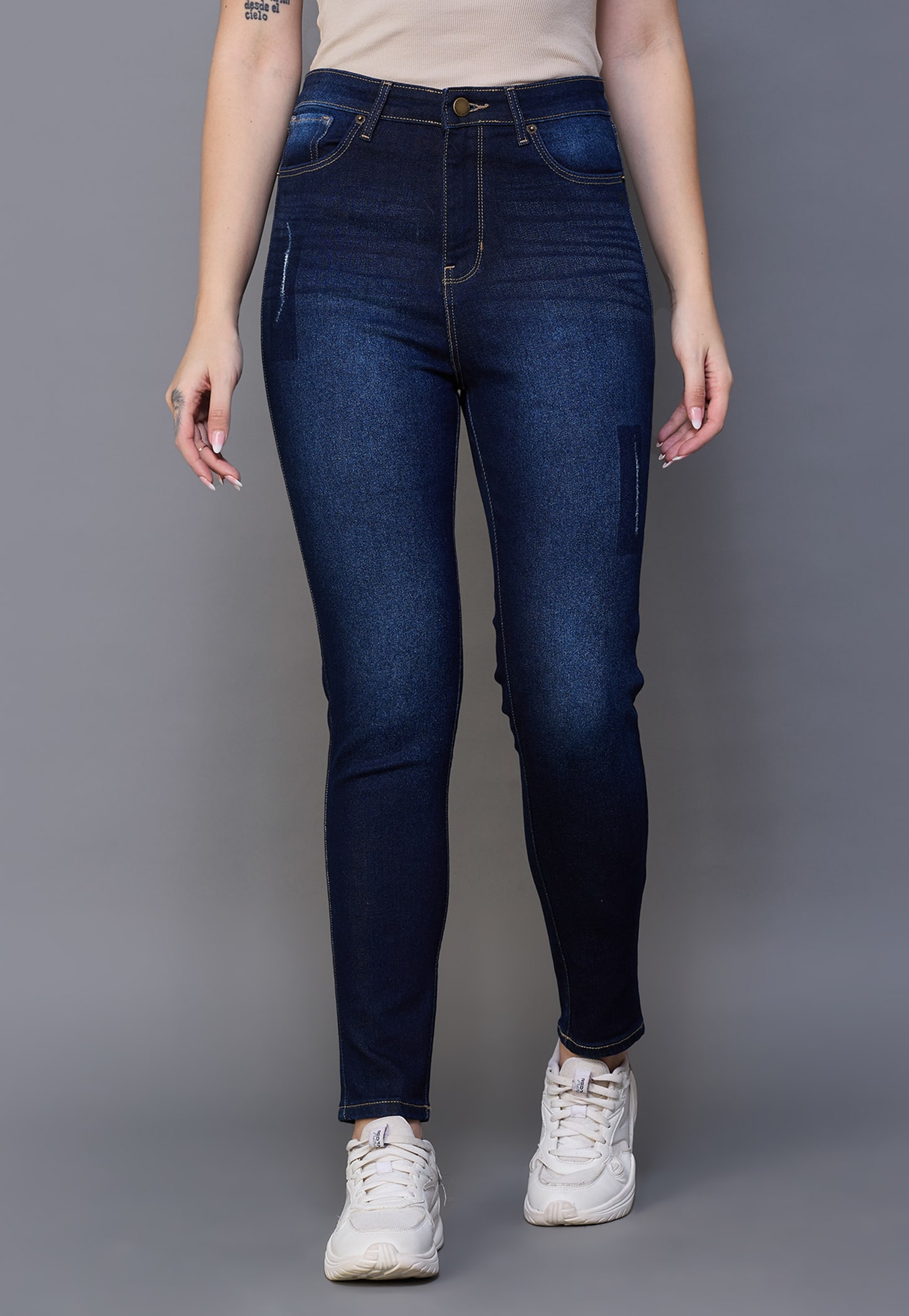 XPOSE Washed Slim Fit Jeans-picture-22