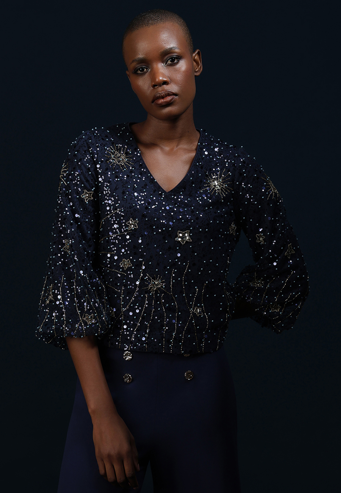 VERO MODA Embellished Top-picture-52