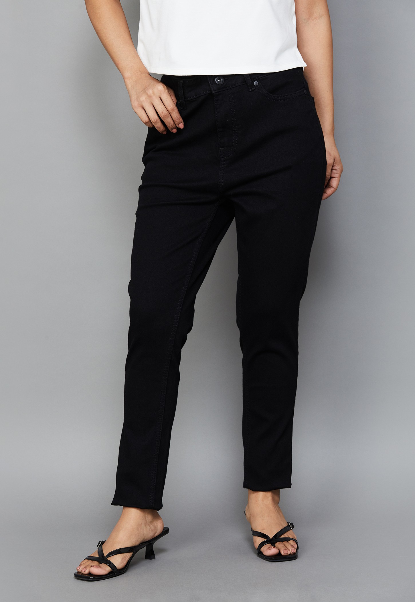 VERO MODA Solid Skinny Fit Jeans-picture-53