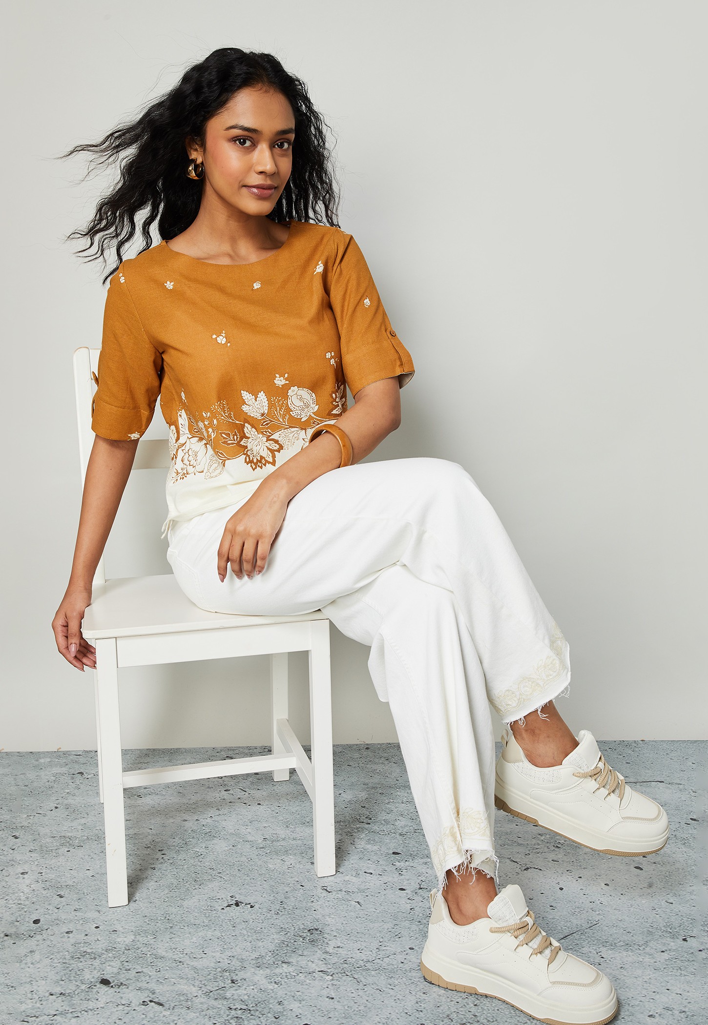 COLOUR ME Floral Print Top-picture-14