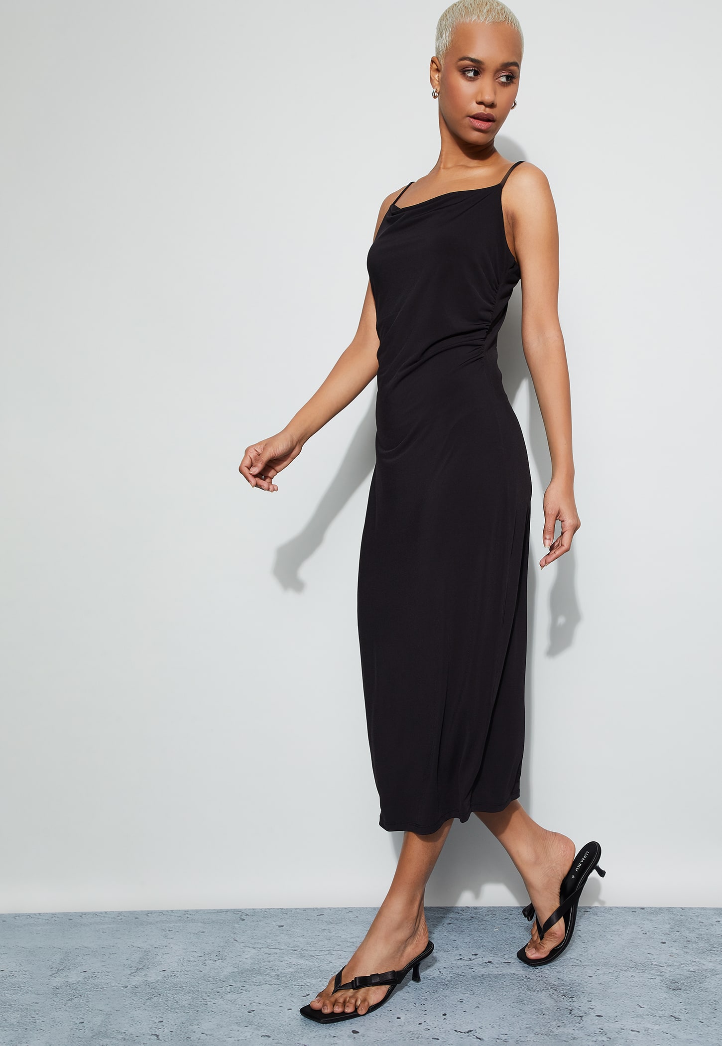 GINGER Ruched Bodycon Dress-picture-27